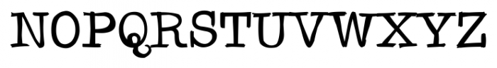 Quattro Tempi  Solid Font UPPERCASE
