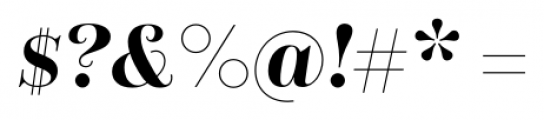Questa Grande Bold Italic Font OTHER CHARS
