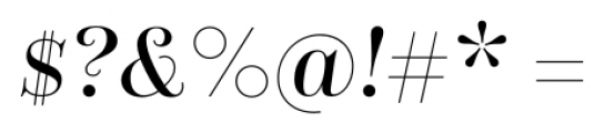 Questa Grande Italic Font OTHER CHARS