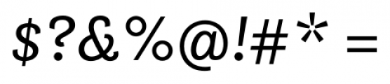 Questa Sans Italic Font OTHER CHARS
