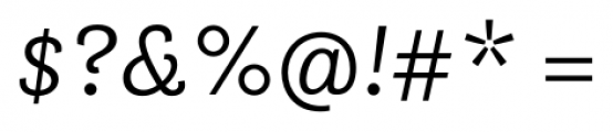 Questa Sans Light Italic Font OTHER CHARS