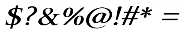 Questal Bold Italic Font OTHER CHARS