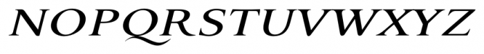 Questal Bold Italic Font UPPERCASE