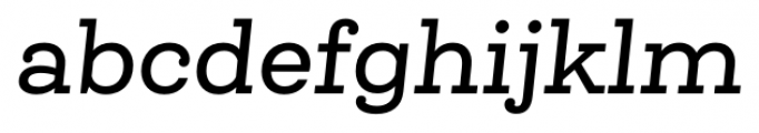 Queulat Alt Medium Italic Font LOWERCASE