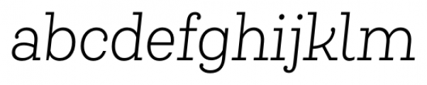Queulat Condensed Alt Light Italic Font LOWERCASE