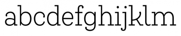 Queulat Condensed Alt Light Font LOWERCASE