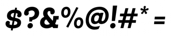 Queulat Condensed Black Italic Font OTHER CHARS