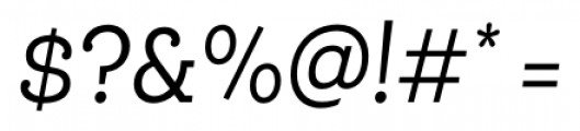 Queulat Condensed Italic Font OTHER CHARS