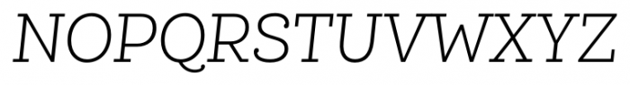 Queulat Condensed Light Italic Font UPPERCASE