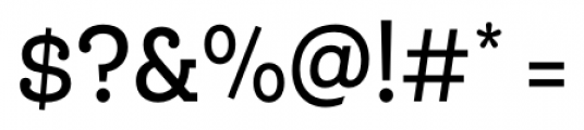Queulat Condensed Medium Font OTHER CHARS