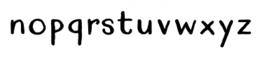 Quimbly Bold Font LOWERCASE