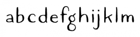 Quimbly Regular Font LOWERCASE