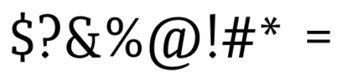 Quiroga Serif Pro Regular Font OTHER CHARS