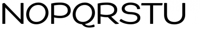 Quache Medium Expanded Font UPPERCASE