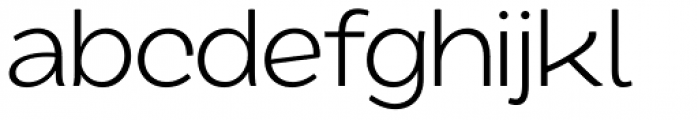 Quache Regular Expanded Font LOWERCASE