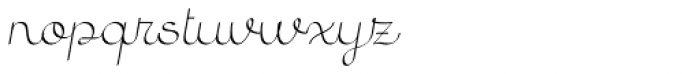 Quaderno Calligraphic Slanted Font LOWERCASE