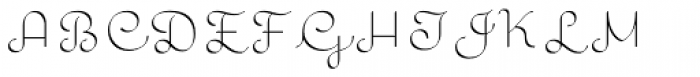 Quaderno Calligraphic Font UPPERCASE