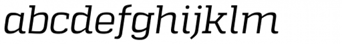 Quadon Italic Font LOWERCASE