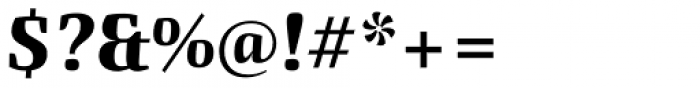 Quador Display Bold Italic Font OTHER CHARS