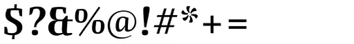 Quador Display Semi Bold Italic Font OTHER CHARS
