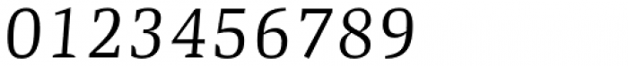 Quador Light Italic Font OTHER CHARS