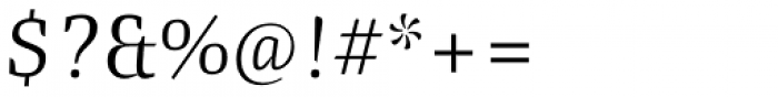 Quador Light Italic Font OTHER CHARS