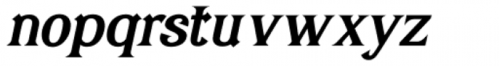 Quadrim Bold Italic Font LOWERCASE