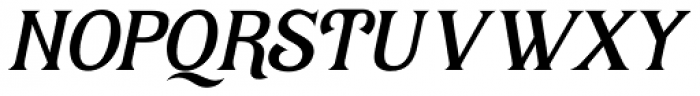 Quadrim Medium Italic Font UPPERCASE