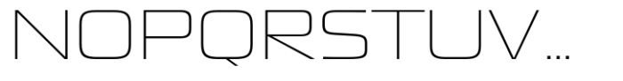 Quadro Moderate Thin Font UPPERCASE