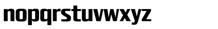 Quadro Narrow Extra Bold Font LOWERCASE