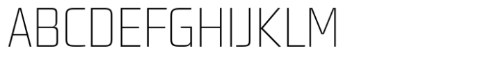 Quadro Narrow Thin Font UPPERCASE