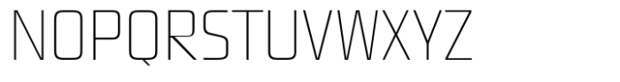 Quadro Narrow Thin Font UPPERCASE