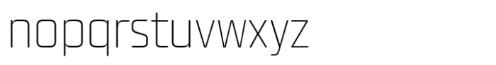 Quadro Narrow Thin Font LOWERCASE