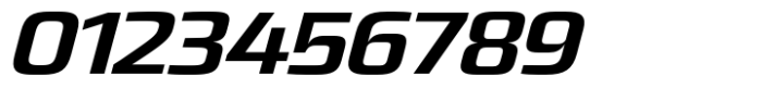Quadro Normal Bold Slanted Font OTHER CHARS
