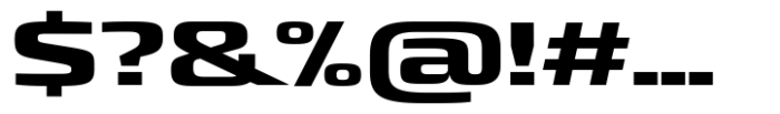 Quadro Wide Extra Bold Font OTHER CHARS