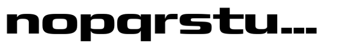 Quadro Wide Extra Bold Font LOWERCASE