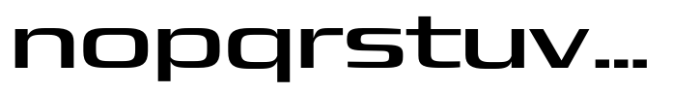 Quadro Wide Medium Font LOWERCASE