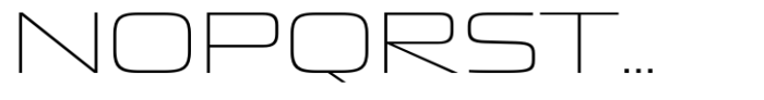 Quadro Wide Thin Font UPPERCASE