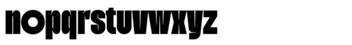 Quadrophonic Font LOWERCASE