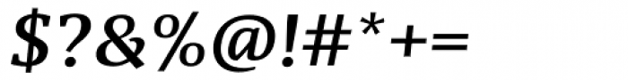 Quaestor Sans Bold Italic Font OTHER CHARS