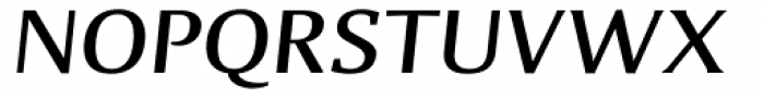 Quaestor Sans Bold Italic Font UPPERCASE