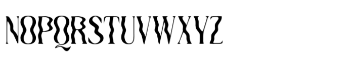 Quagey Drawn Font UPPERCASE