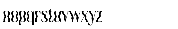 Quagey Drawn Font LOWERCASE