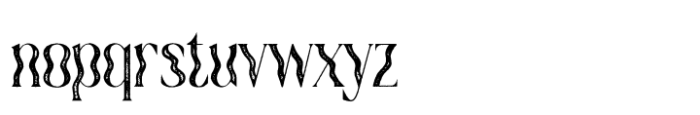 Quagey Stamp Font LOWERCASE