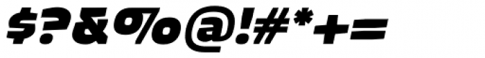 Quagmire Black Italic Font OTHER CHARS