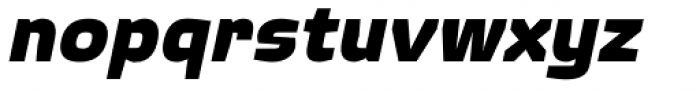Quagmire Black Italic Font LOWERCASE
