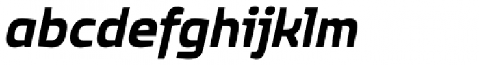 Quagmire SemiBold Italic Font LOWERCASE
