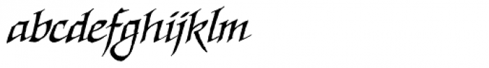 Quahog BB Italic Font LOWERCASE