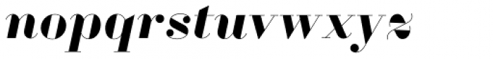 Quair Round Headline Bold Italic Font LOWERCASE