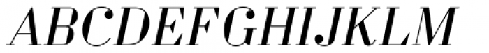 Quair Round Italic Font UPPERCASE